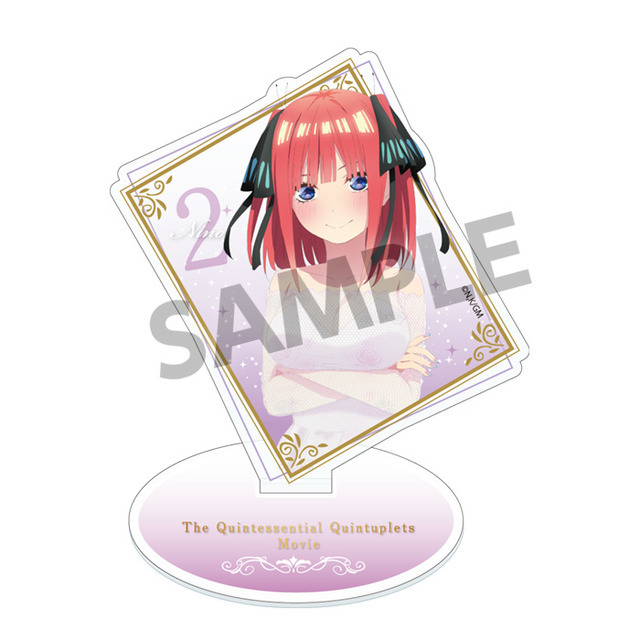 アクリルフィギュア中野二乃_ウェディングドレス_ver　(C)春場ねぎ・講談社／映画「五等分の花嫁」製作委員会