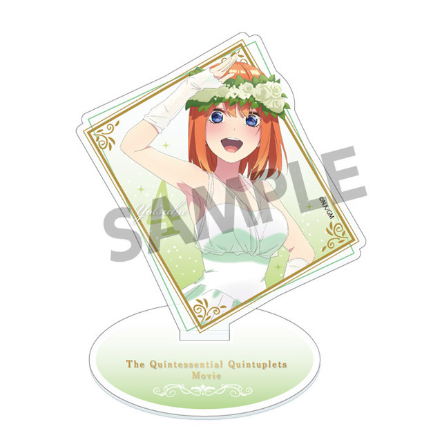 アクリルフィギュア中野四葉_ウェディングドレス_ver　(C)春場ねぎ・講談社／映画「五等分の花嫁」製作委員会