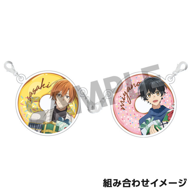 『佐々木と宮野 アクリルチャーム（3個セット）』 　(C)2022 春園ショウ／KADOKAWA／「佐々木と宮野」製作委員会