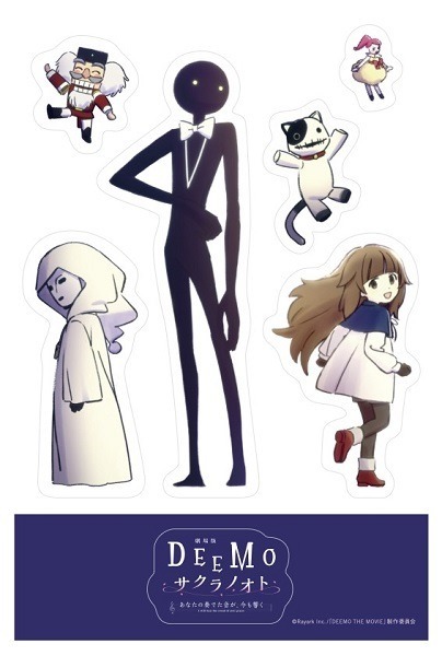 劇場版『DEEMO サクラノオト -あなたの奏でた⾳が、今も響く』オリジナルステッカー　(C)Rayark Inc./「DEEMO THE MOVIE」製作委員会