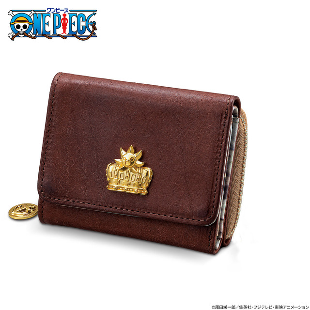 「ワンピース 1000話記念 イタリアンレザーのメモリアルウォレット セピアブラウン」25,080円（税込）（C）尾田栄一郎／集英社・フジテレビ・東映アニメーション