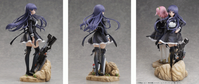 白井 夢結 1/7スケールフィギュア　(C)AZONE INTERNATIONAL・acus/アサルトリリィプロジェクト