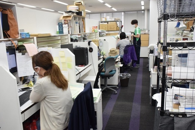 テレコム・アニメーションフィルムスタジオの様子