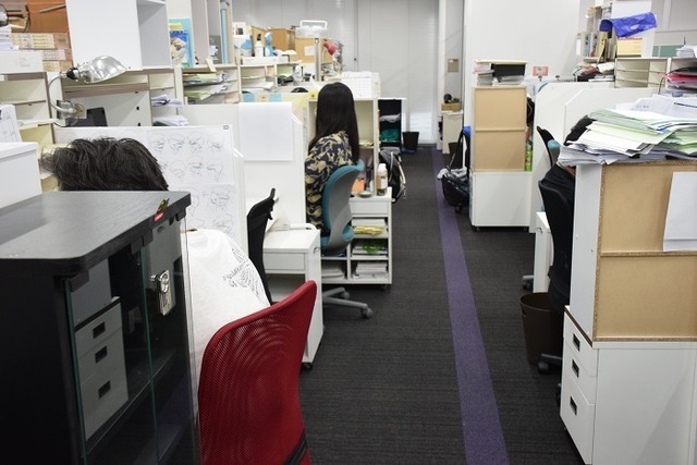 テレコム・アニメーションフィルムスタジオの様子