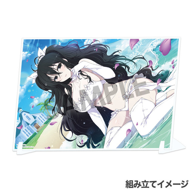 『シノビマスター 閃乱カグラ NEW LINK ビジュアルアクリルプレート』 雪不帰（WD2020）(C)Marvelous Inc.(C)HONEY PARADE GAMES Inc.