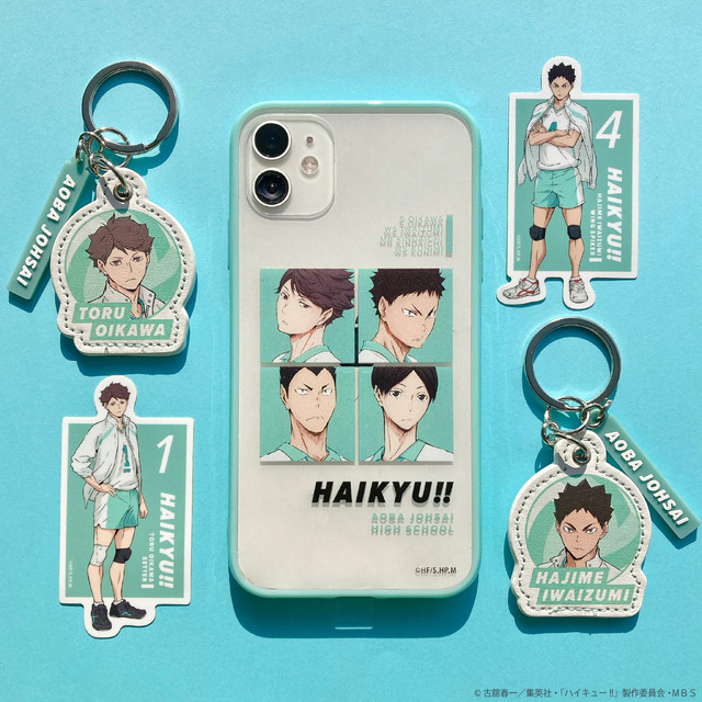 「『ハイキュー!!』×サンキューマート コラボグッズ」青葉城西高校（C）古舘春一／集英社・「ハイキュー!!」製作委員会・MBS