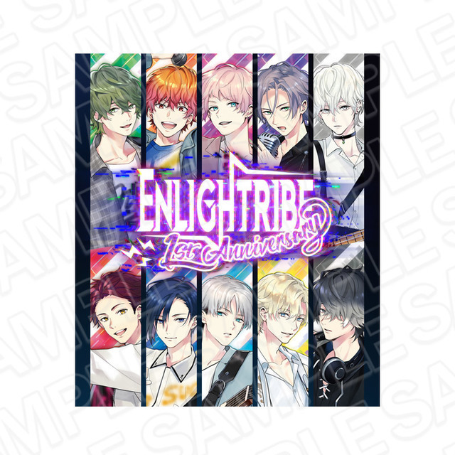 『ENLIGHTRIBE』1st Anniversary Bru-layジャケット　(C) project ENLIGHTRIBE