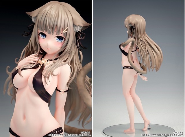 秋乃える イラスト「ミコちゃん」 リファインver. 1/7スケール 塗装済み完成品フィギュア　(C)秋乃える