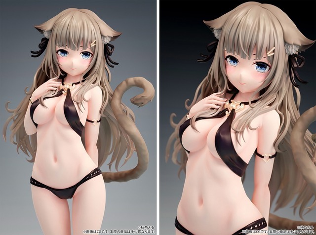 秋乃える イラスト「ミコちゃん」 リファインver. 1/7スケール 塗装済み完成品フィギュア　(C)秋乃える