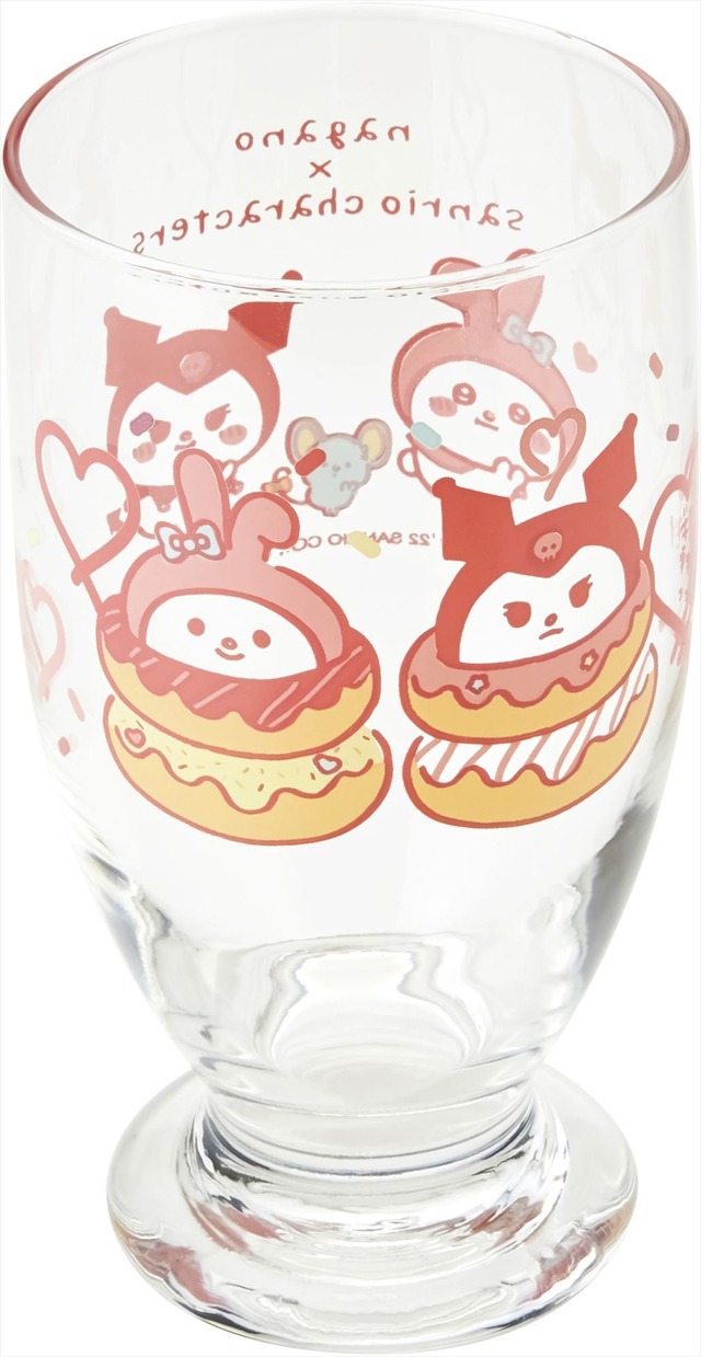 「ナガノ×サンリオキャラクターズ　パフェグラス」（C）2022 SANRIO CO.,LTD. APPROVAL NO.S622150