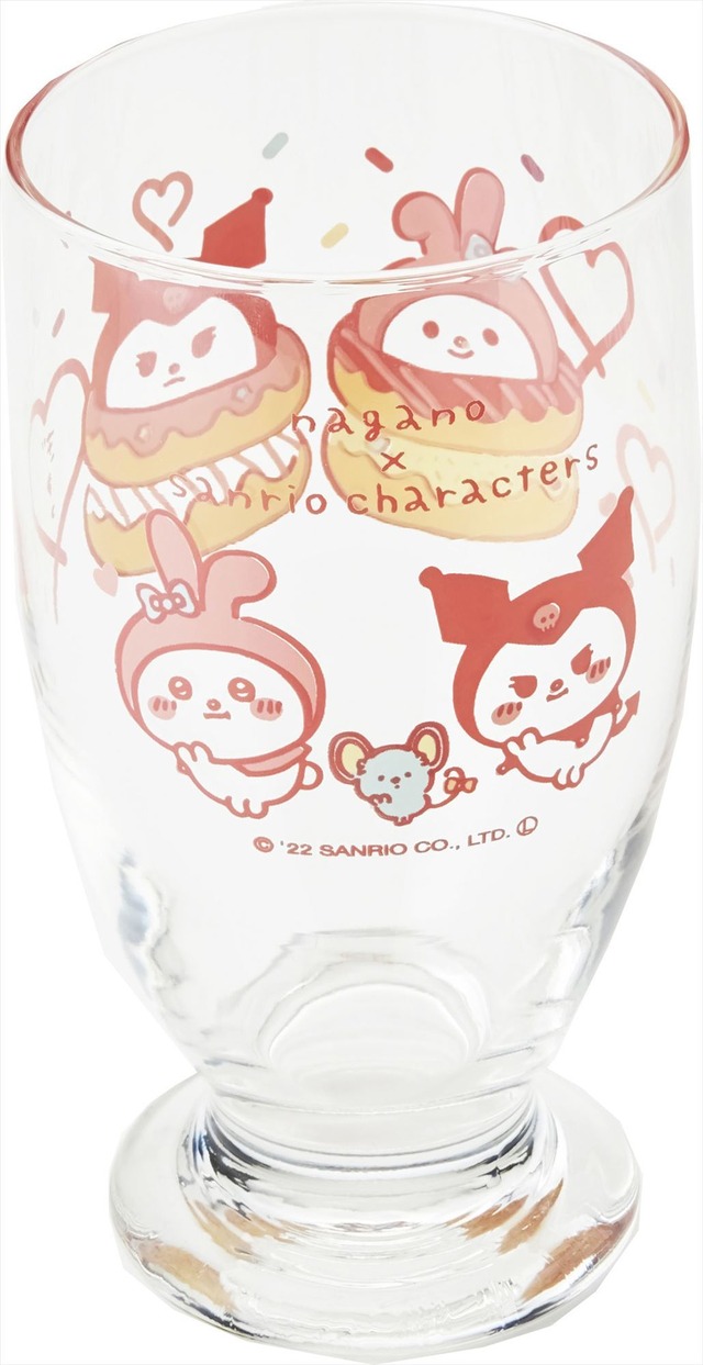 「ナガノ×サンリオキャラクターズ　パフェグラス」（C）2022 SANRIO CO.,LTD. APPROVAL NO.S622150
