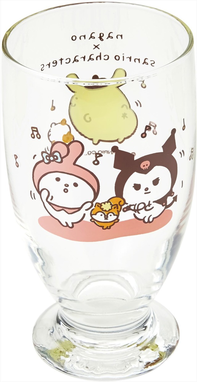 「ナガノ×サンリオキャラクターズ　パフェグラス」（C）2022 SANRIO CO.,LTD. APPROVAL NO.S622150