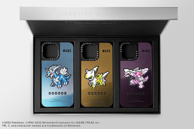 「Pokémon & CASETiFY コレクション」（C）2022 Pokémon.（C）1995-2022 Nintendo/Creatures Inc./GAME FREAK inc.TM, (R), and character names are trademarks of Nintendo.