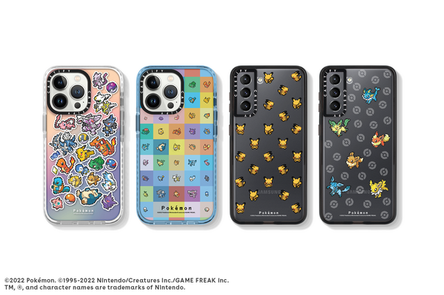 「Pokémon & CASETiFY コレクション」（C）2022 Pokémon.（C）1995-2022 Nintendo/Creatures Inc./GAME FREAK inc.TM, (R), and character names are trademarks of Nintendo.