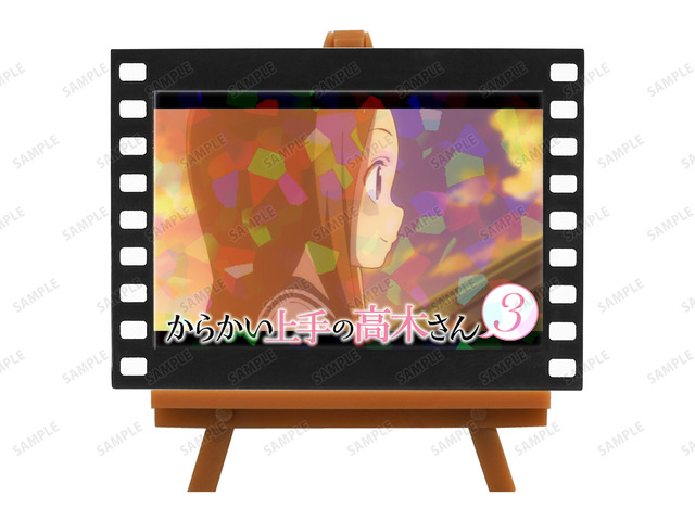 「『からかい上手の高木さん』 POP UP SHOP 2022 in マルイ」高木さん J ホログラムフィルム風ミニアートフレーム イベント限定BOX購入特典（C）2022 山本崇一朗・小学館／からかい上手の高木さん３製作委員会