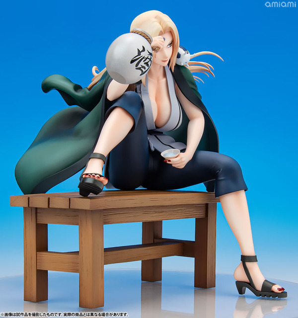 NARUTOギャルズ NARUTO‐ナルト‐ 疾風伝 綱手 Ver.2 完成品フィギュア（再販）　(C)岸本斉史 スコット/集英社・テレビ東京・ぴえろ