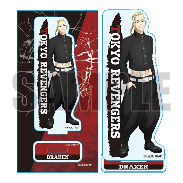 「アクリルフィギュア 東京リベンジャーズ（全8種）」1,320円（税込）（C）和久井健・講談社/アニメ「東京リベンジャーズ」製作委員会