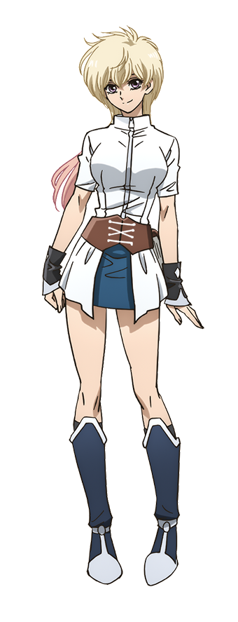 シーン・ハリ（CV小澤亜李）（C）萩原一至/集英社・BASTARD!! 製作委員会