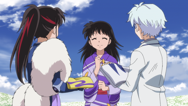 「半妖の夜叉姫 弐の章」第48話（最終回）先行カット（C）高橋留美子／小学館・読売テレビ・サンライズ 2020