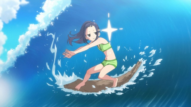 『サバキャン△』場面カット（C）あfろ・芳文社／野外活動委員会