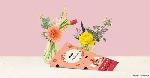 「ブルーミー×ムーミン」（C）Moomin Characters