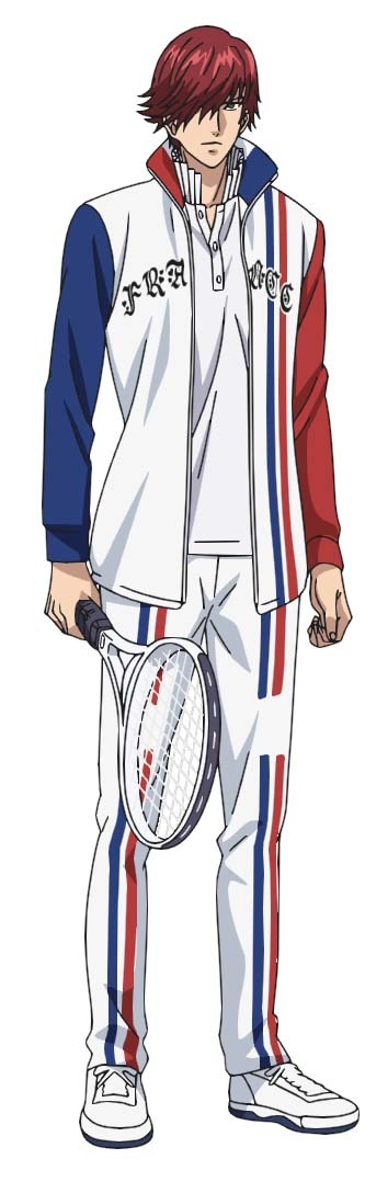 『新テニスの王子様 U-17 WORLD CUP』プランス・ルドヴィック・シャルダール（C）許斐 剛／集英社・ＮＡＳ・新テニスの王子様プロジェクト