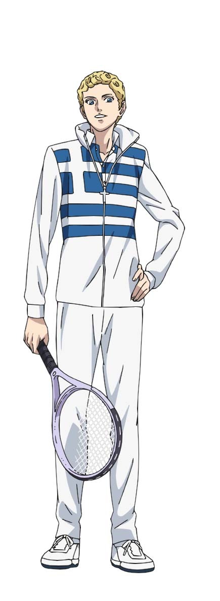 『新テニスの王子様 U-17 WORLD CUP』ゼウス・イリオポウロス（C）許斐 剛／集英社・ＮＡＳ・新テニスの王子様プロジェクト