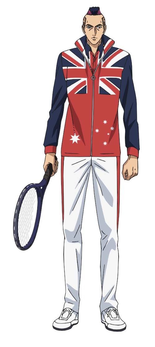 『新テニスの王子様 U-17 WORLD CUP』 J・J・ドルギアス（C）許斐 剛／集英社・ＮＡＳ・新テニスの王子様プロジェクト