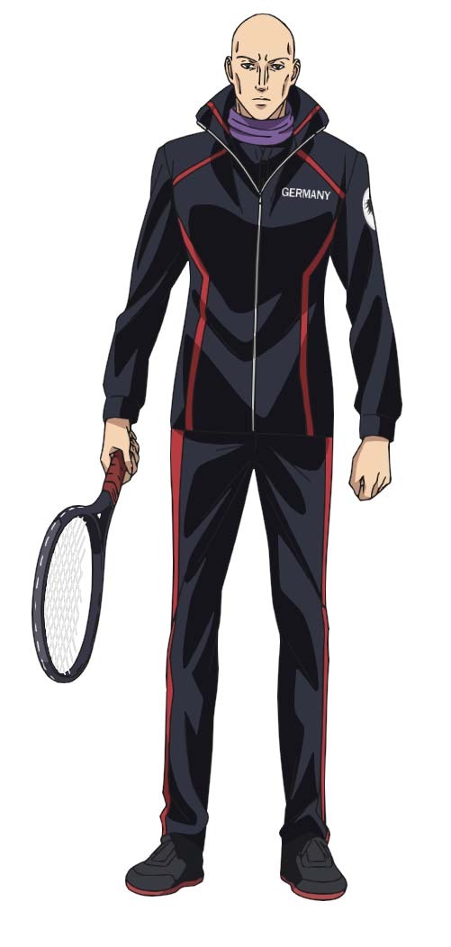 『新テニスの王子様 U-17 WORLD CUP』ユルゲン・バリーサヴィチ・ボルク（C）許斐 剛／集英社・ＮＡＳ・新テニスの王子様プロジェクト