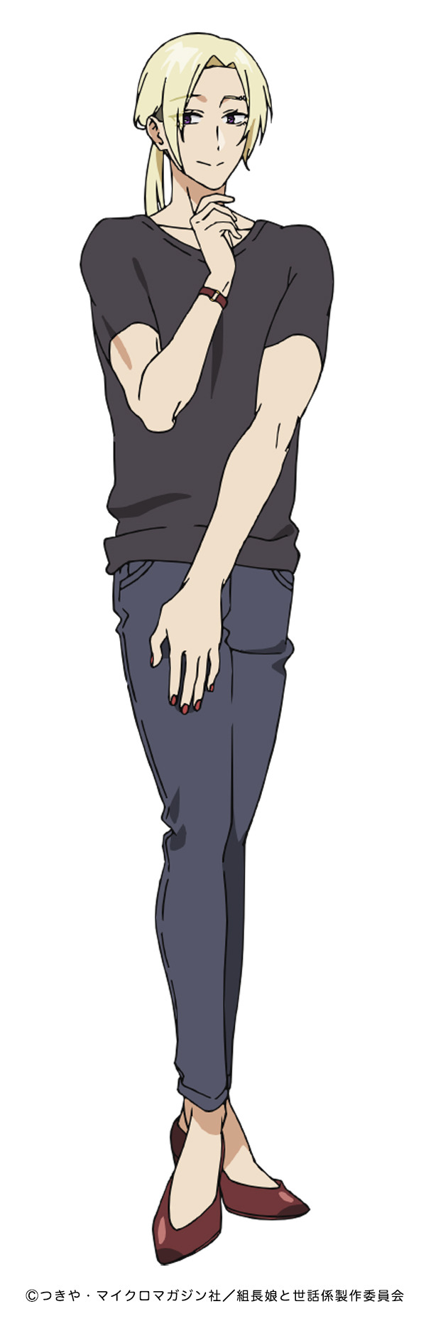 北条零（C）つきや・マイクロマガジン社／組長娘と世話係製作委員会