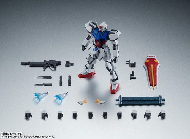 「ROBOT魂＜SIDE MS＞ GAT-X105 ストライクガンダム ver. A.N.I.M.E.」4,500円（税別）（C）創通・サンライズ