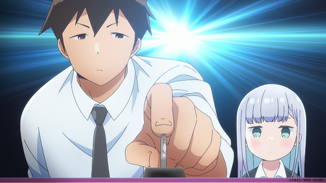 アニメ『阿波連さんははかれない』第1話先行カット（C）水あさと／集英社・BILIBILI