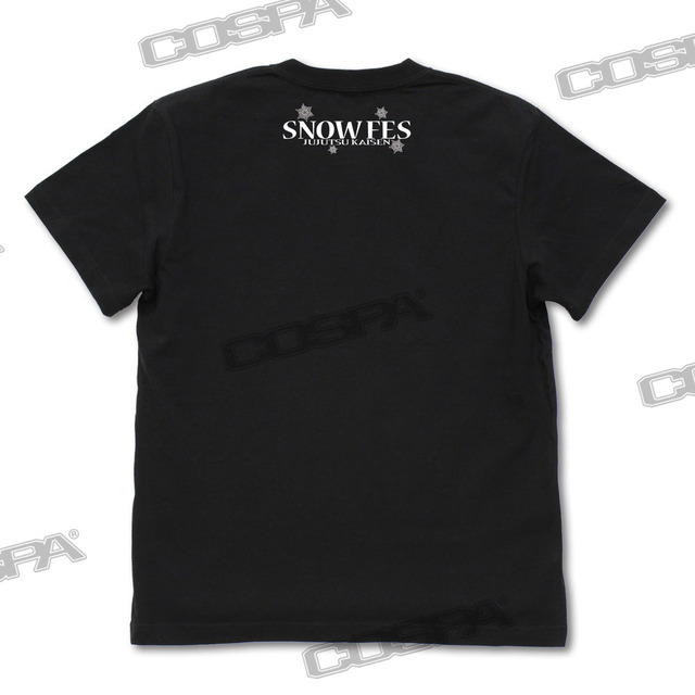 呪術廻戦描き下ろしTシャツSnowFesVer_背面共通（C）芥見下々／集英社・呪術廻戦製作委員会