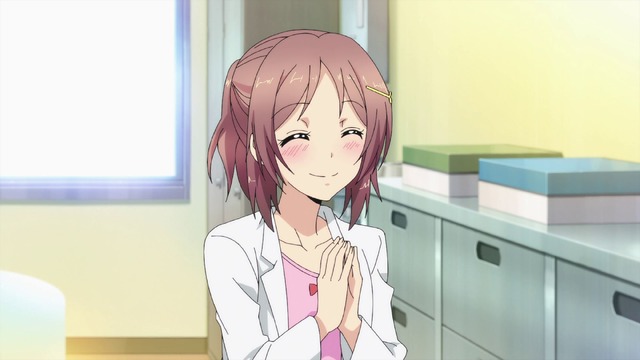 春アニメ「理系が恋に落ちたので証明してみた。r=1-sinθ（ハート）」第2話先行場面カット（C）山本アリフレッド・COMICメテオ/アニメ「リケ恋２」製作委員会