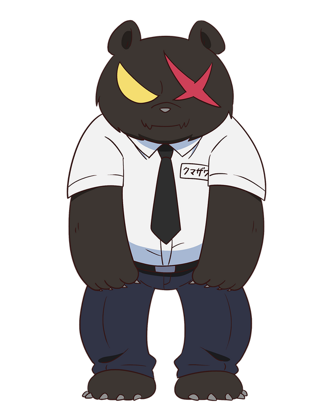 『ハナビちゃんは遅れがち』クマザワ（C）白金らんぷ まみむ / HERO's （C）UNIVERSAL ENTERTAINMENT/下町ゴッドヘブン OB 会