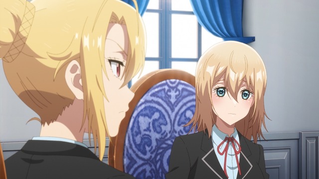 春アニメ「乙女ゲー世界はモブに厳しい世界です」第2話先行カット（C）三嶋与夢／マイクロマガジン社／モブせか製作委員会