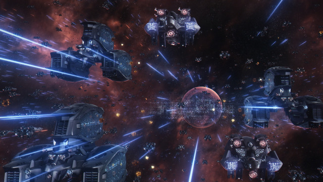 『銀河英雄伝説 Die Neue These 激突』第三章予告カット（C）田中芳樹/銀河英雄伝説 Die Neue These 製作委員会