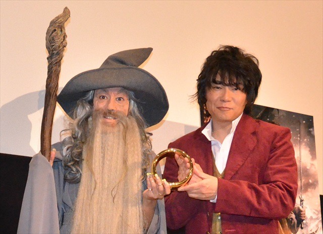 いよいよ決戦！声優・森川智之、“ビルボ”のコスプレでLiLiCoと共に「ホビット」の魅力を語る