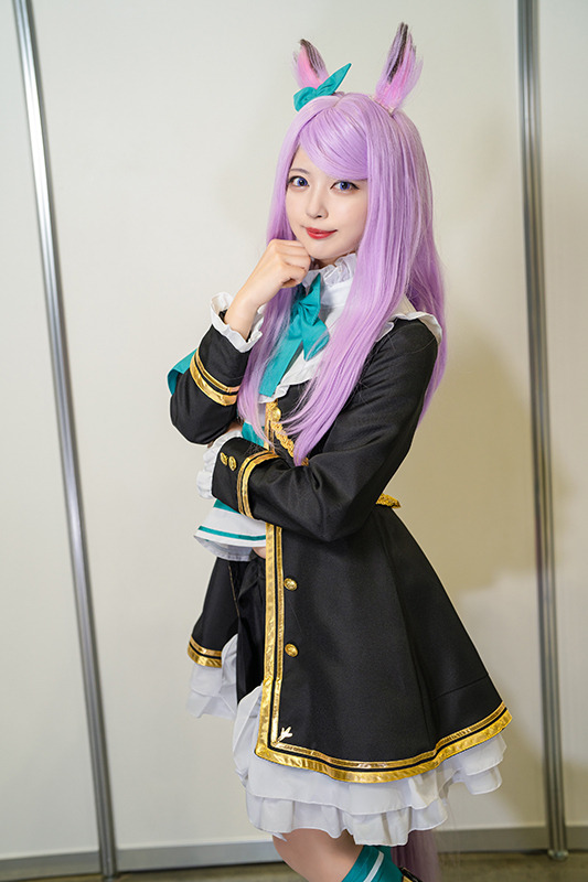 メジロマックイーン『ウマ娘 プリティーダービー』／モデル：ナツ、撮影：tama