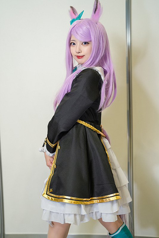 メジロマックイーン『ウマ娘 プリティーダービー』／モデル：ナツ、撮影：tama