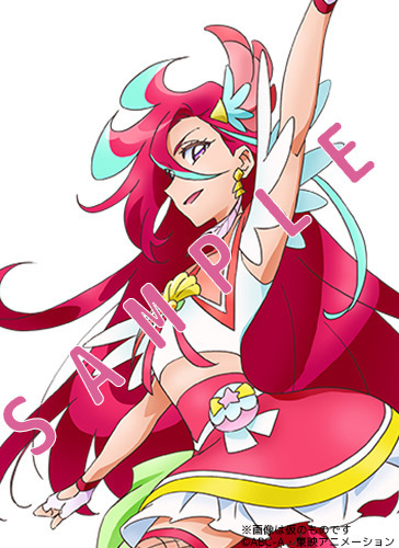 セブンネット　ポストカード（キュアフラミンゴ）