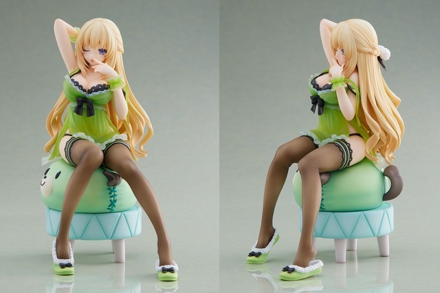 1/8スケールフィギュア 超次元ゲイム ネプテューヌ「ベール」寝起きVer.　(C)2013 アイディアファクトリー・コンパイルハート/ネプテューヌ製作委員会