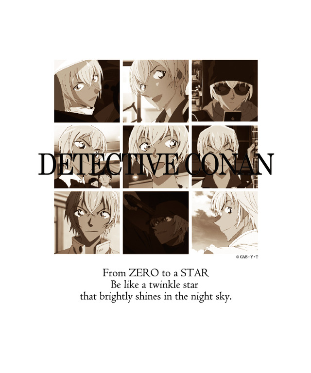「『名探偵コナン』× ZERO STAR」イメージ（C）青山剛昌/小学館・読売テレビ・TMS 1996