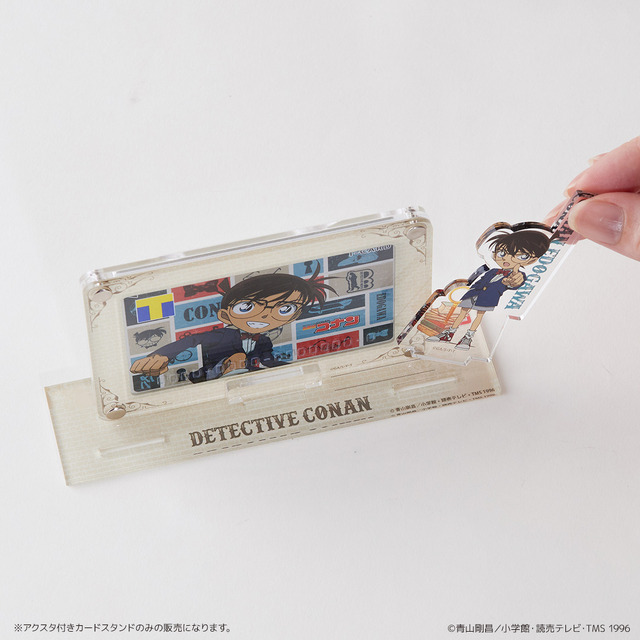 「アクスタ付きカードスタンド」イメージ（C）青山剛昌／小学館・読売テレビ・TMS 1996