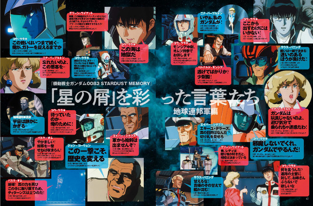 「機動戦士ガンダム0083 STARDUST MEMORY大解剖」1,000円（税抜）（C）SAN-EI CORPORATION All Rights Reserved.