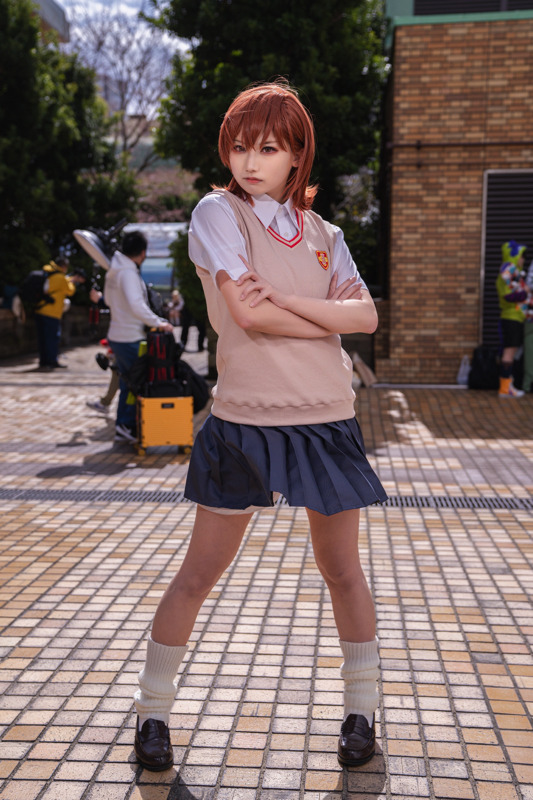 御坂美琴『とある魔術の禁書目録』／モデル：春田てん、撮影：tama