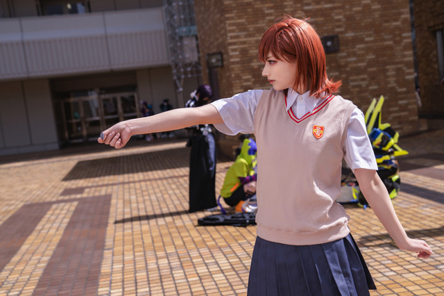 御坂美琴『とある魔術の禁書目録』／モデル：春田てん、撮影：tama