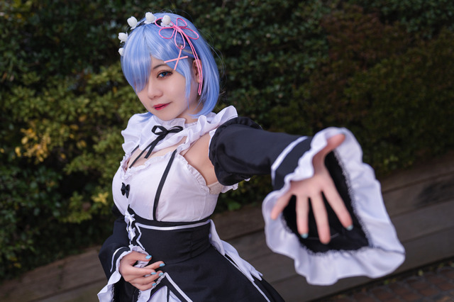 レム『Re：ゼロから始める異世界生活』／モデル：ここのか、撮影：tama