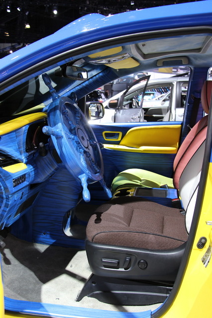 トヨタ シエナ の スポンジ・ボブ 仕様車