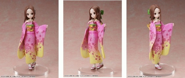 高木さん 桜和装ver. 1/7スケールフィギュア　(C)2022 山本崇一朗・小学館／からかい上手の高木さん３製作委員会